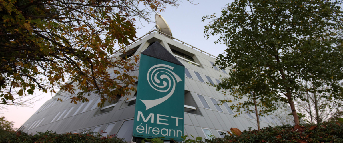 Image of the Met Eireann building in Glasnevin