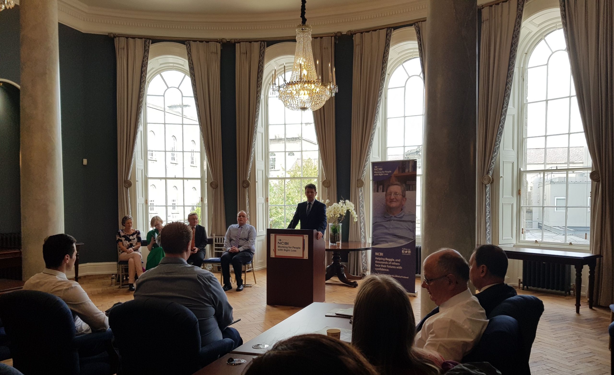 Professor David Keegan Speaking at The Vision Ireland Annual Report 2018 Launch