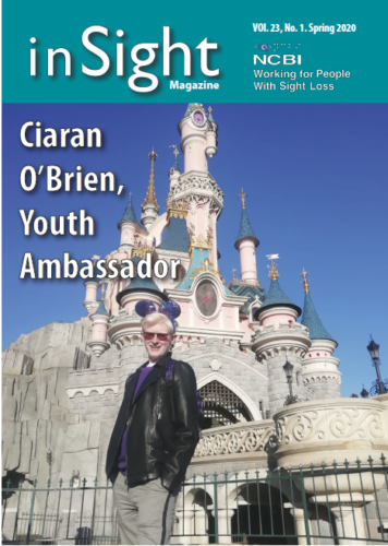 Insight Magazine cover - Ciaram O'Brian Youth Ambassador