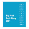 Large Print Desk Diary