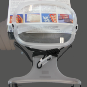 Large Hands-Free Magnifier 2X