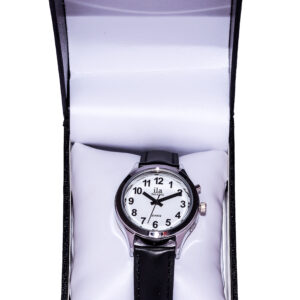 Talking Ladies Watch with Leather Strap