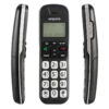 Emporia Big Button Cordless Phone front and side view