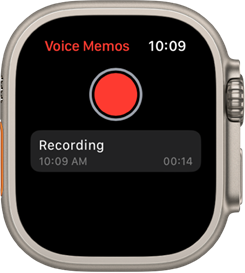 Screen Recording feature on Apple Watch