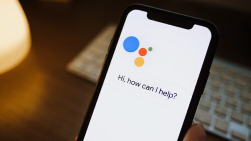 Google Assistant open on Android smartphone