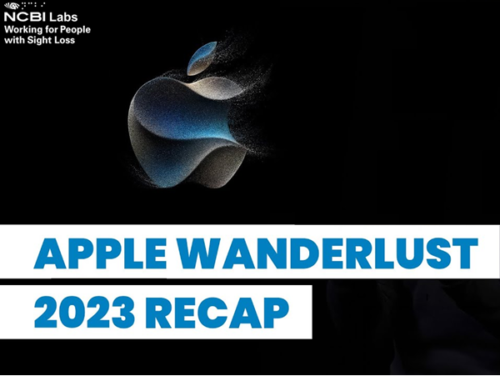 Apple's 'Wonderlust' Event Recap on a dark background next to the Labs logo
