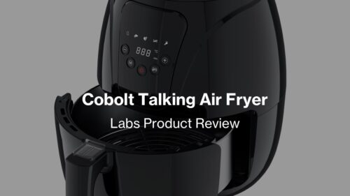Talking air fryer from Cobolt