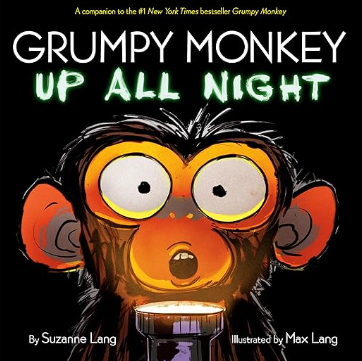 Worries The Grumpy Monkey Series book with cartoon dwaing of monkey on the cover
